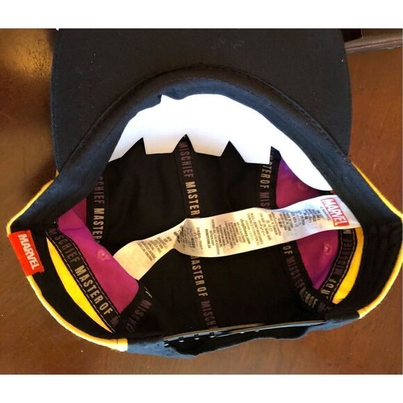 DISNEY + MARVEL - NWT - Licensed "LOKI" Baseball SnapBack Cap/One Size/Adj. Back - Picture 6 of 16
